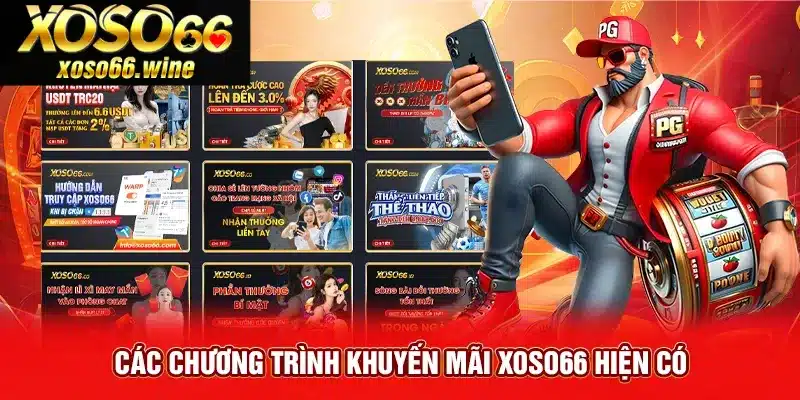 Đa dạng chương trình ưu đãi tại Xoso66