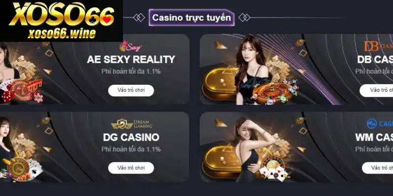 Sảnh casino thu hút đông đảo người chơi